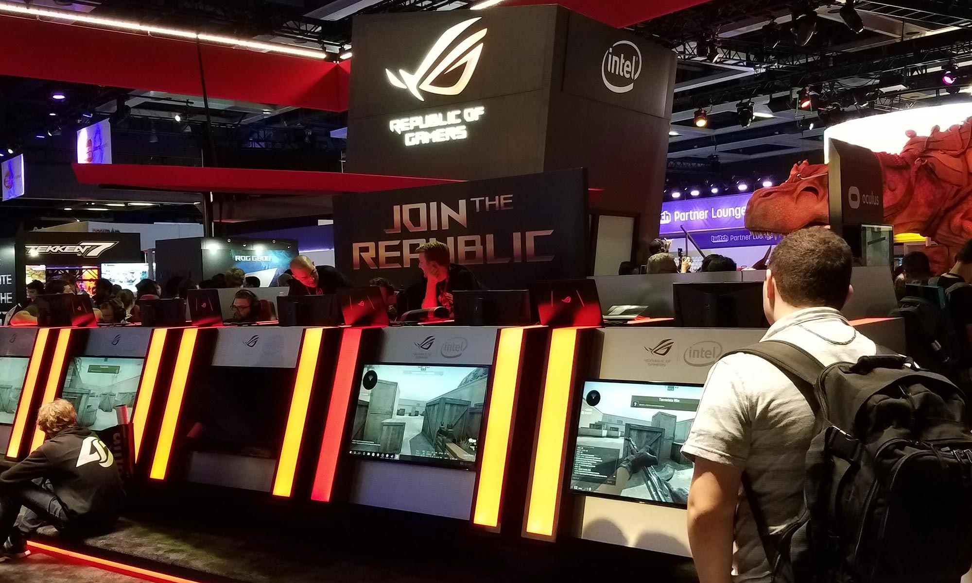 booth